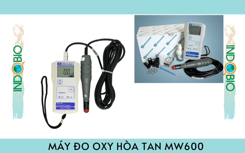 Máy đo oxy hòa tan trong nước cầm tay MW600, thang đo 0-19.9 ppm